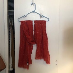 J.Crew 100% wool star-print scarf